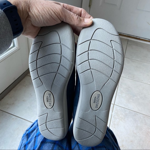 Earth Origins Moccasin Blue Sample Shoes brand new without tag size 7 - 7 1/2 - Picture 11 of 11